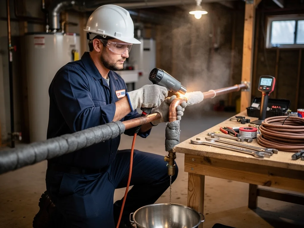 Frozen Pipe Repair
